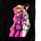 Imagen del producto JoJo's Bizarre Adventure - Sudadera con capucha negra de Giorno y Bruno