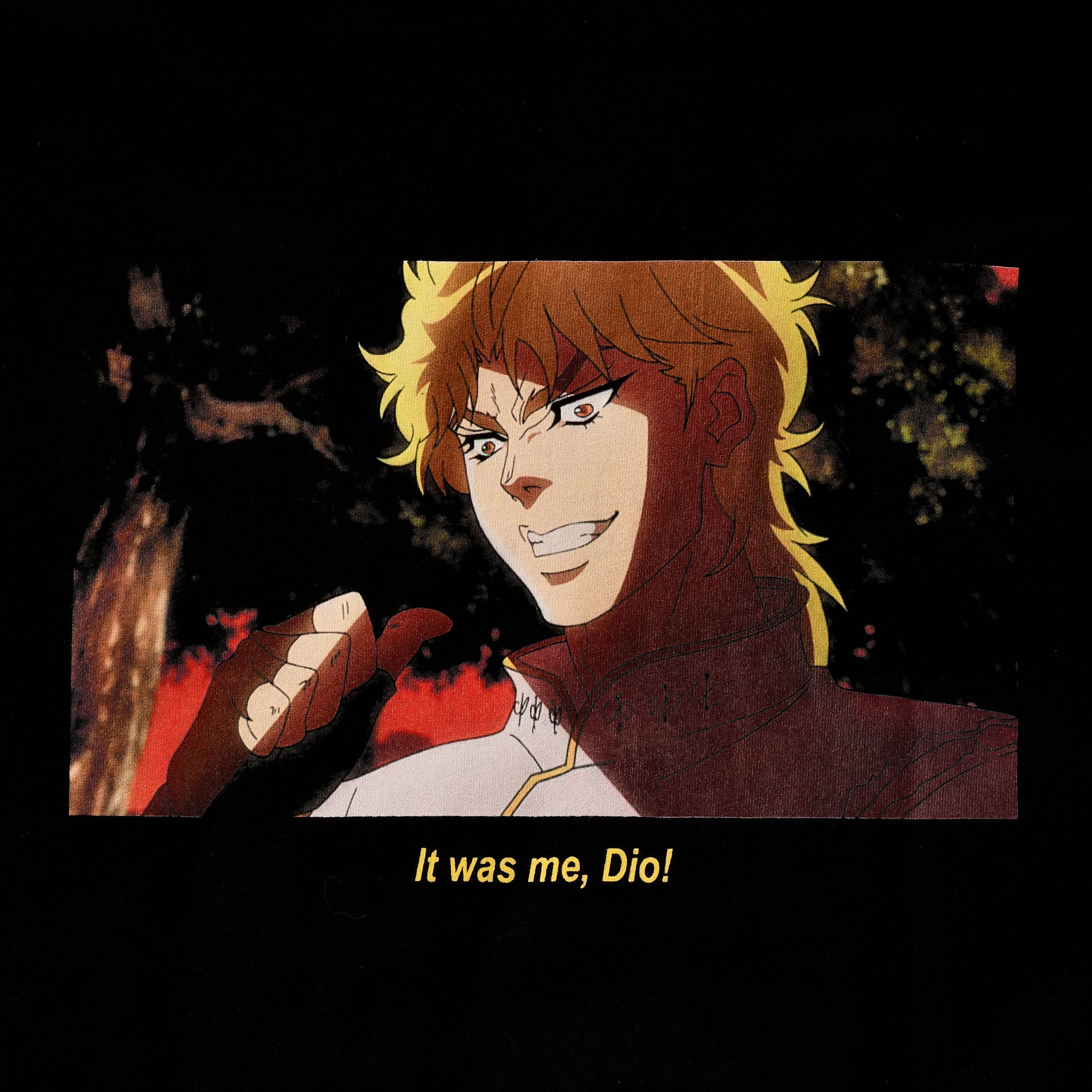 Imagen del producto JoJo's Bizarre Adventure - Camiseta negra de Dio Brando