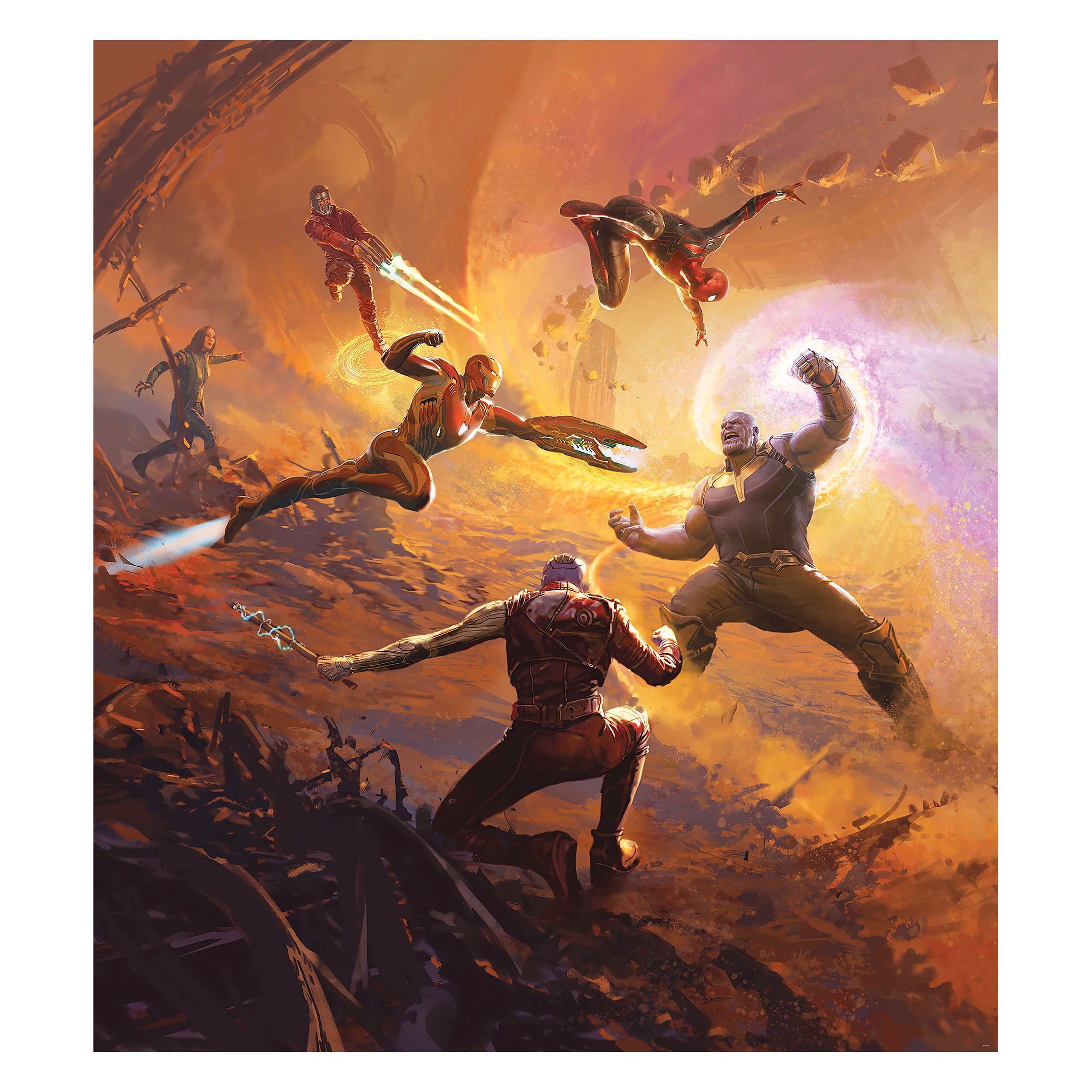 Imagen del producto Avengers - Fotomural de Batalla