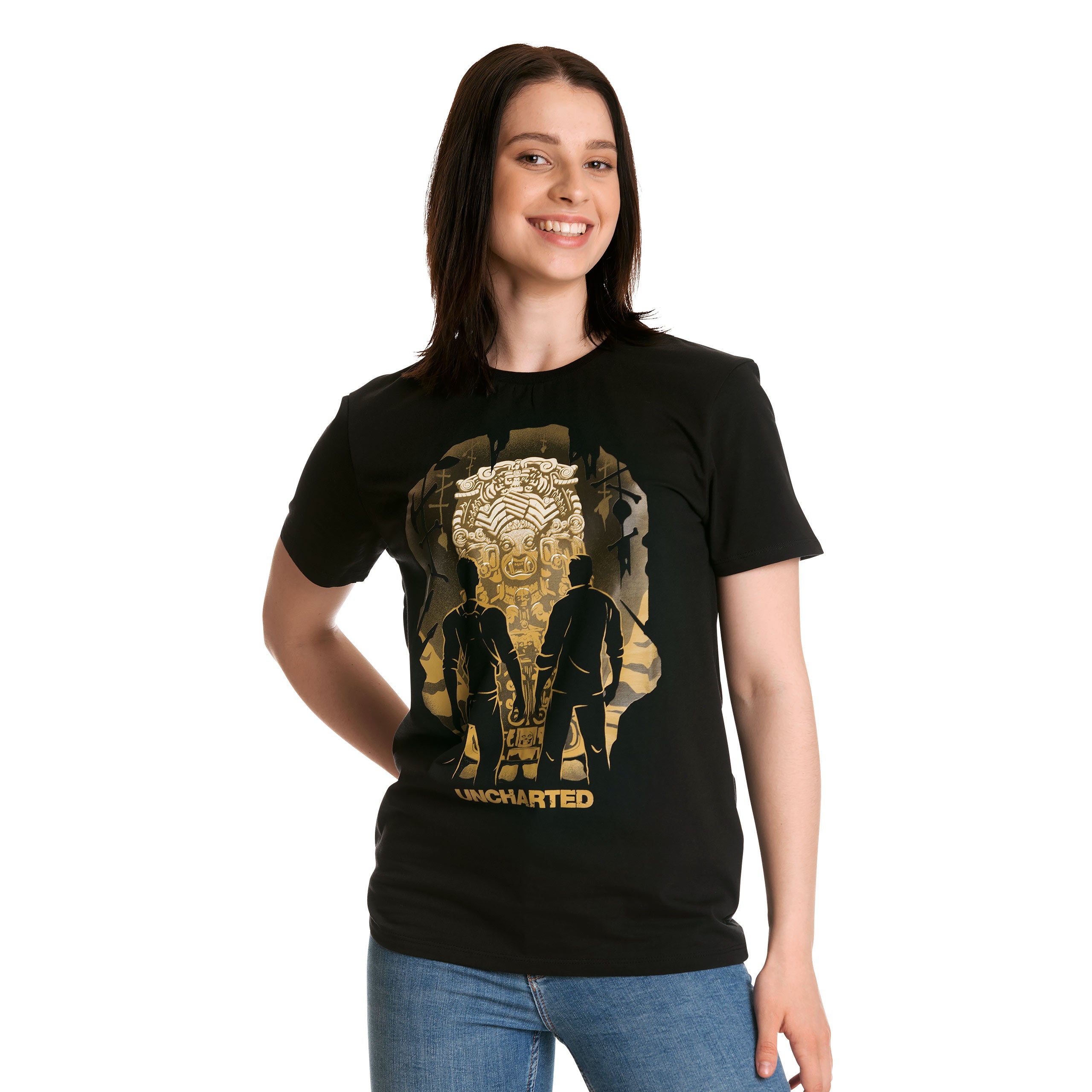 Imagen del producto Uncharted - Camiseta El Dorado negra