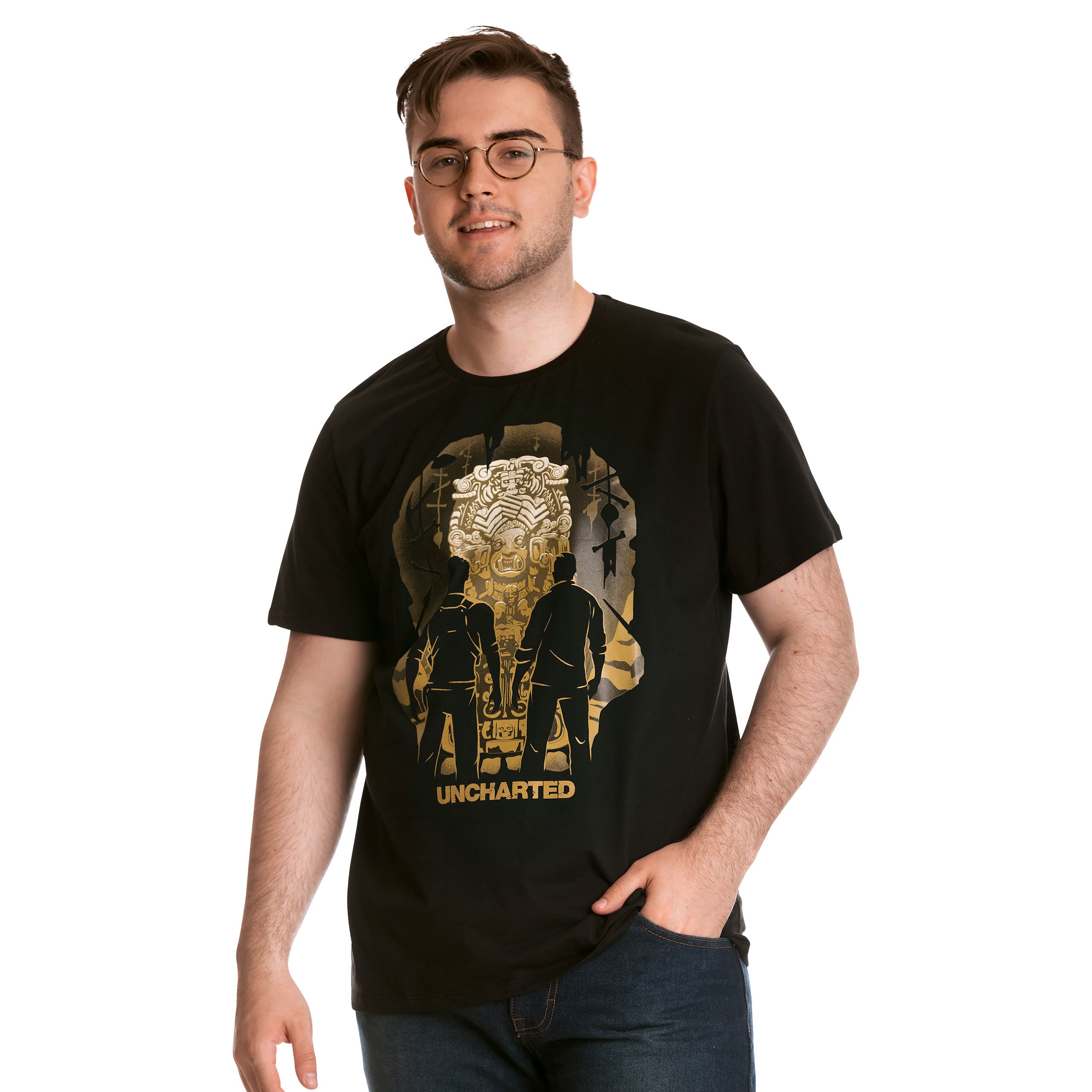 Imagen del producto Uncharted - Camiseta El Dorado negra