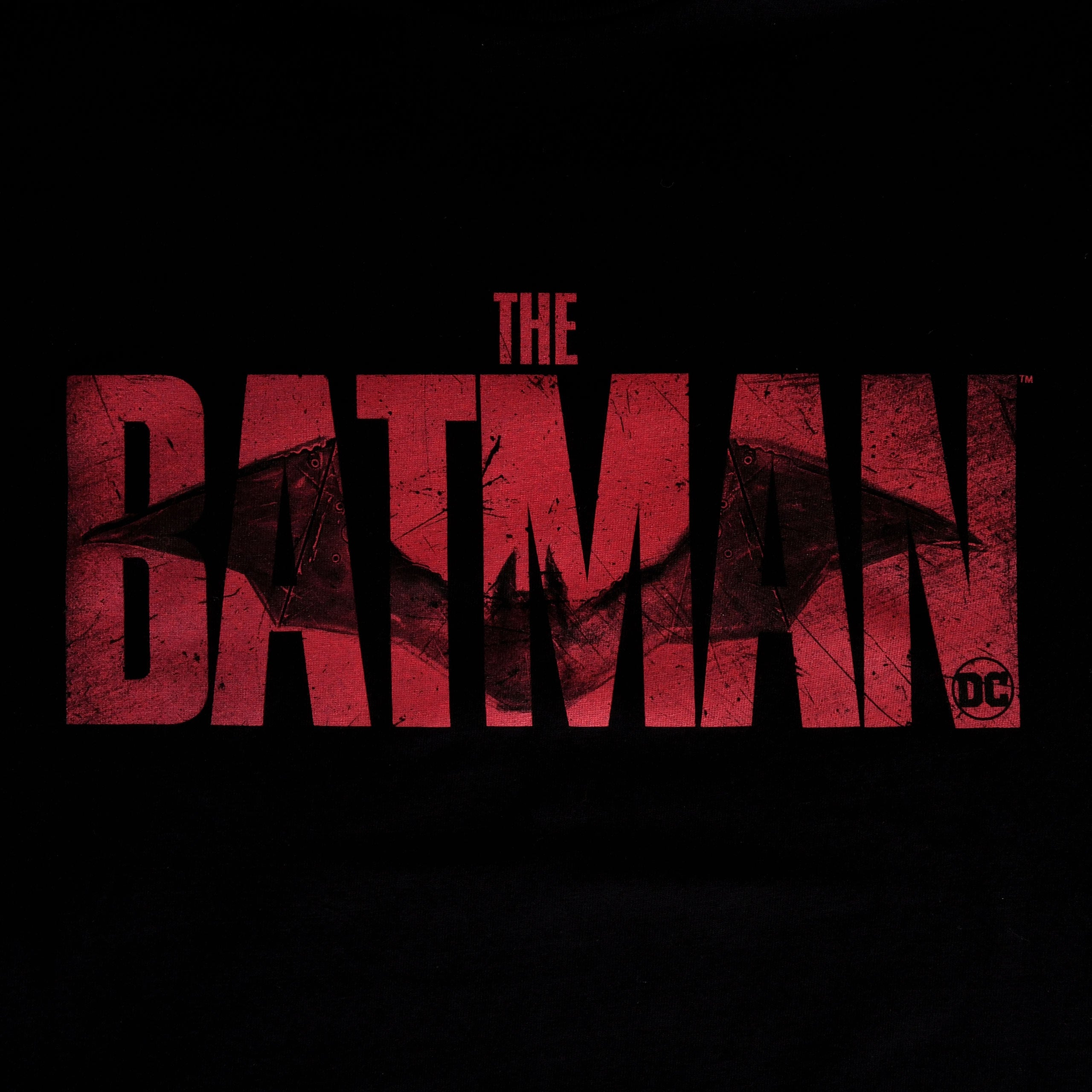 Imagen del producto Camiseta negra con el logo de The Batman
