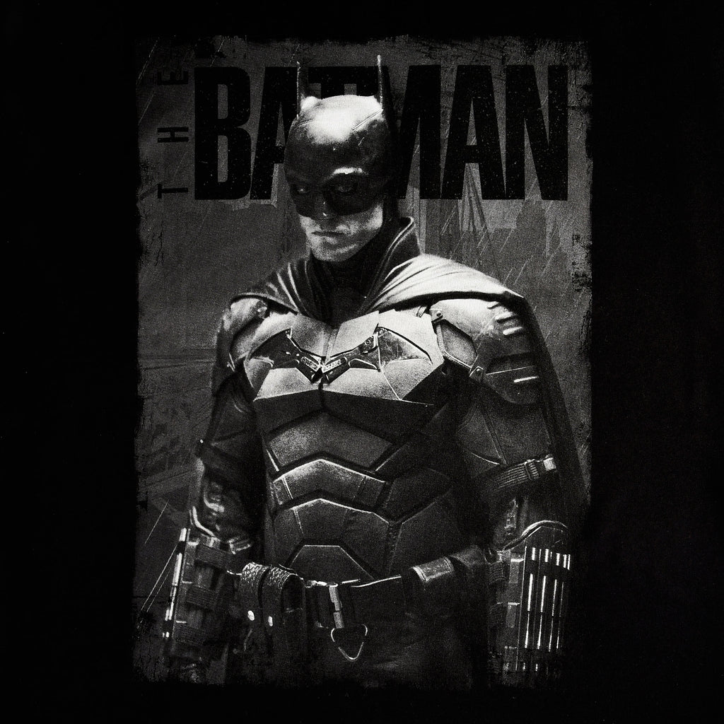 Imagen del producto The Batman - Camiseta póster monocromo negro