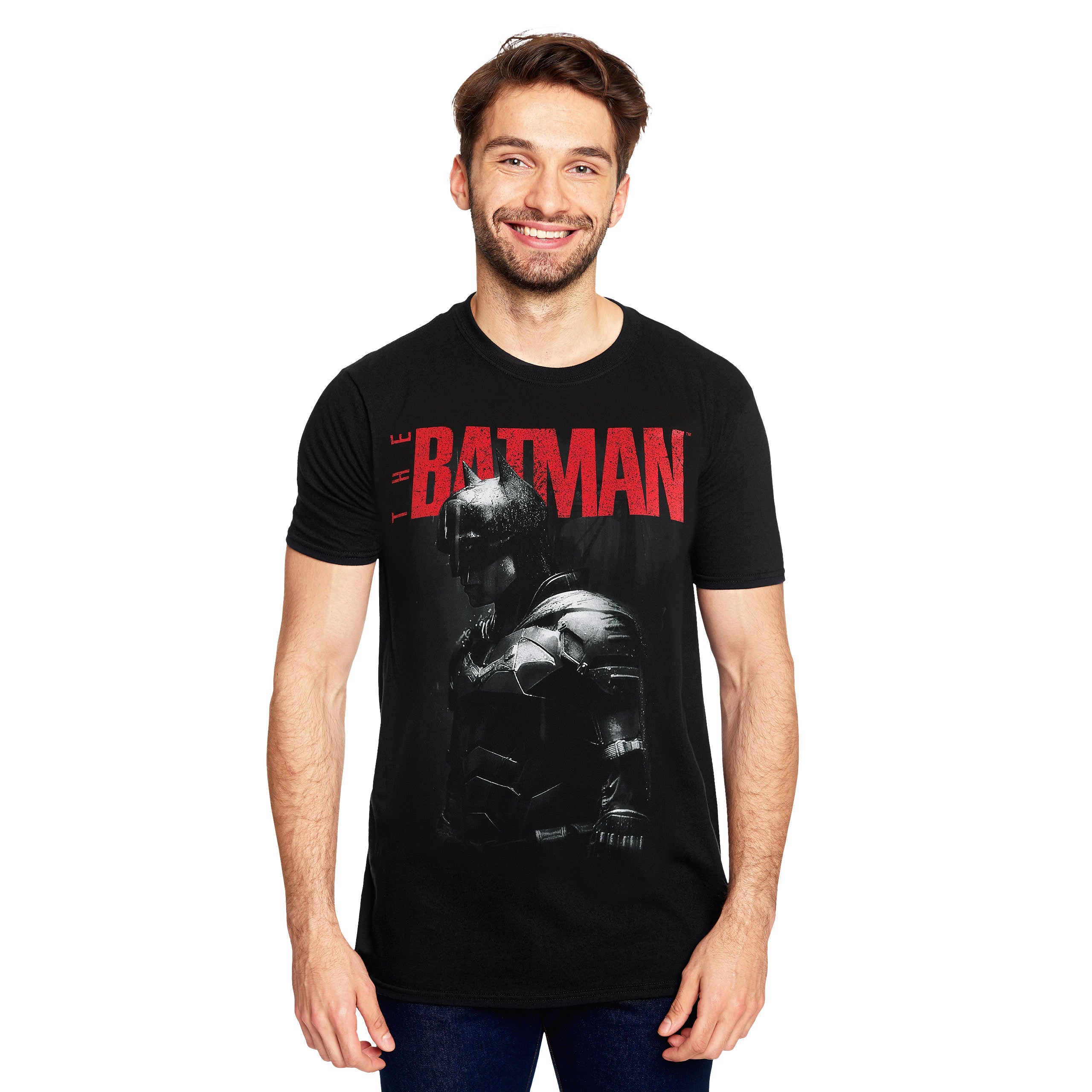Imagen del producto The Batman - Camiseta negra 'Standing In The Rain'