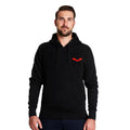 Imagen del producto Sudadera con capucha negra con el logo de The Batman