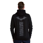 Imagen del producto Sudadera con capucha negra con el logo de The Batman