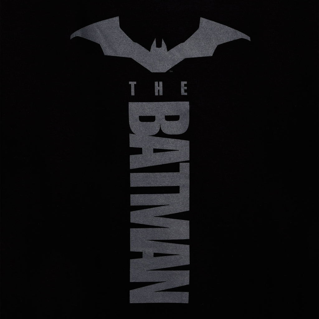 Imagen del producto Sudadera con capucha negra con el logo de The Batman
