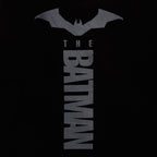 Imagen del producto Sudadera con capucha negra con el logo de The Batman