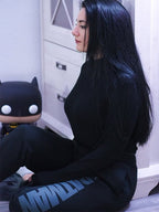 Imagen del producto Pantalones de chándal con el logo de The Batman negro