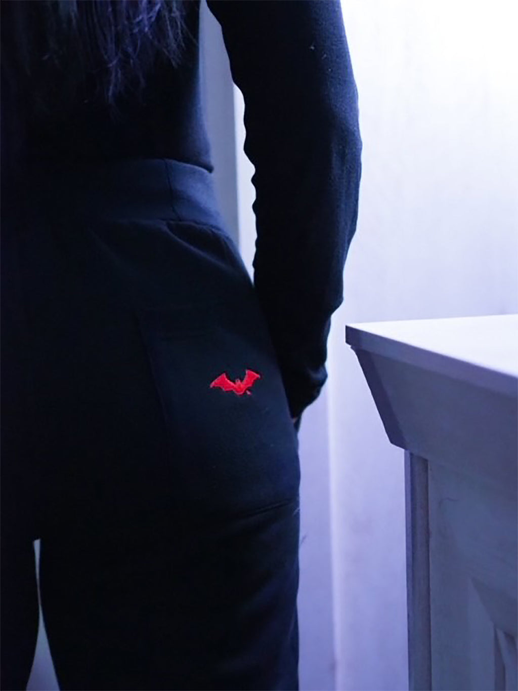 Imagen del producto Pantalones de chándal con el logo de The Batman negro