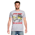 Imagen del producto Star Wars - Camiseta Anime de Luke gris