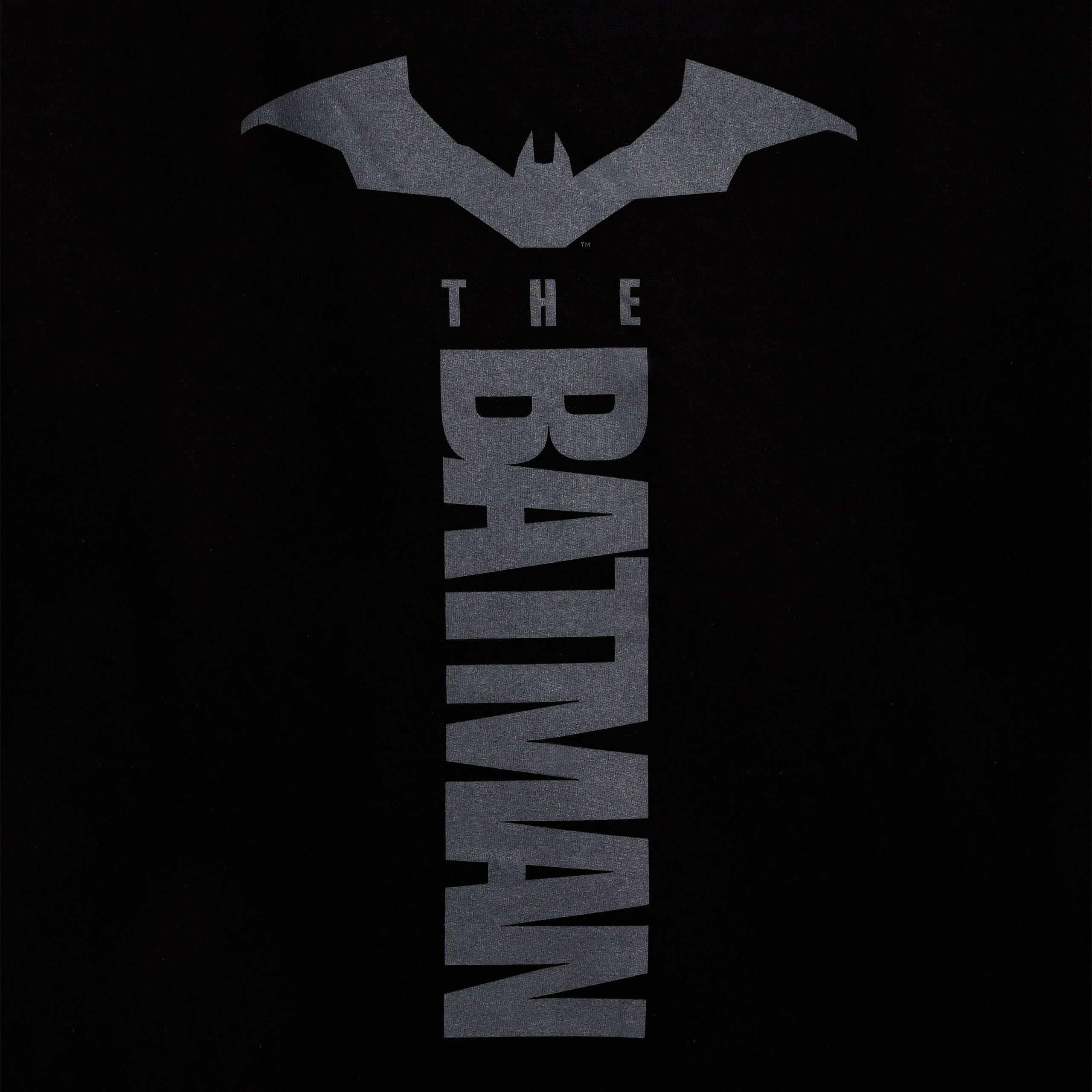 Imagen del producto Sudadera con capucha The Batman Logo negra-roja