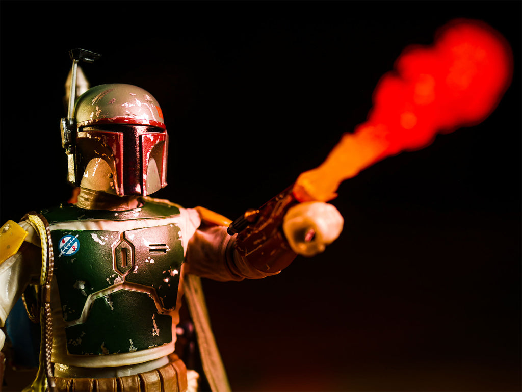 Imagen del producto Star Wars - Figura de acción Deluxe de Boba Fett 15,3 cm