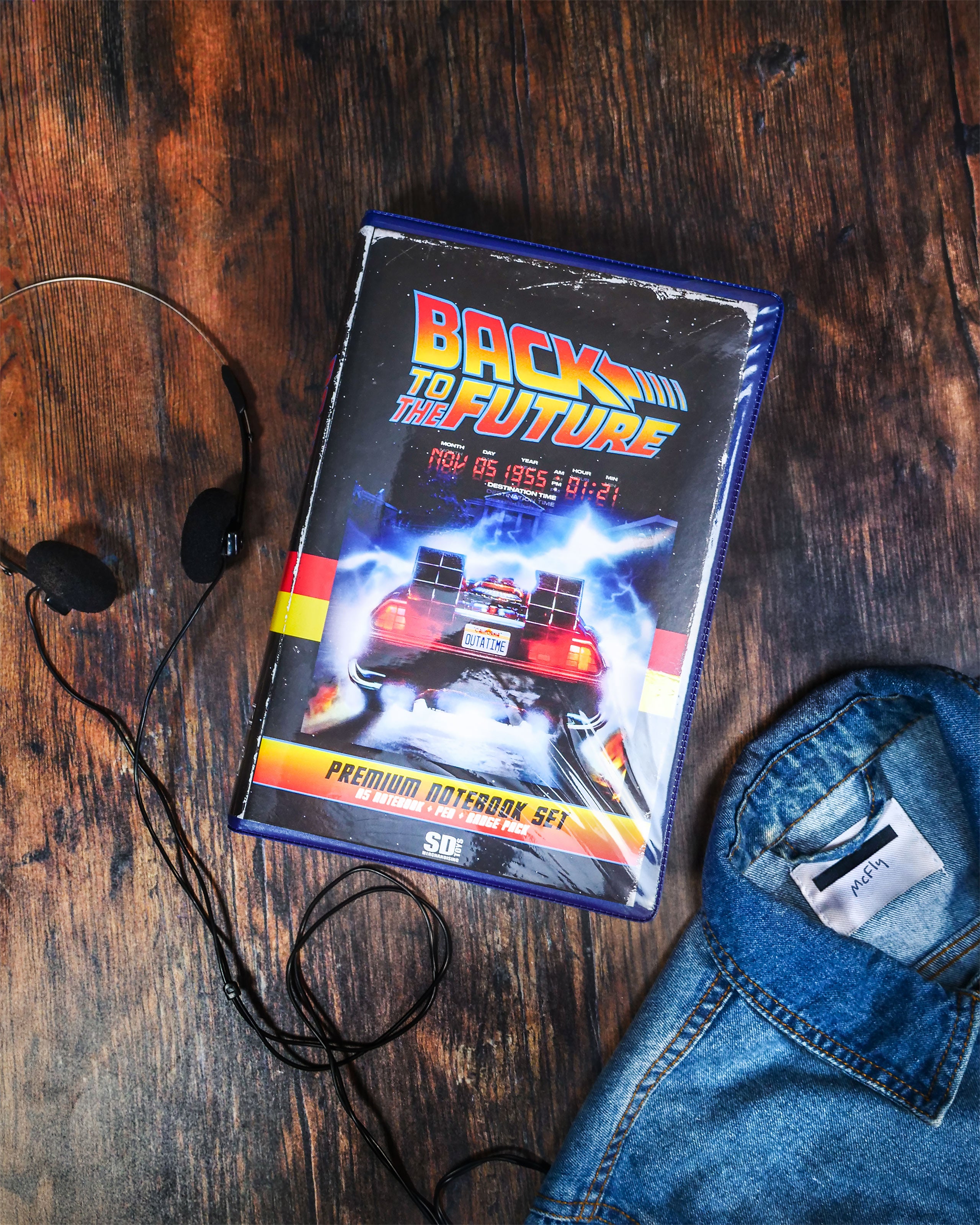 Imagen del producto Regreso al Futuro - Set de escritura de cinta VHS de 6 piezas