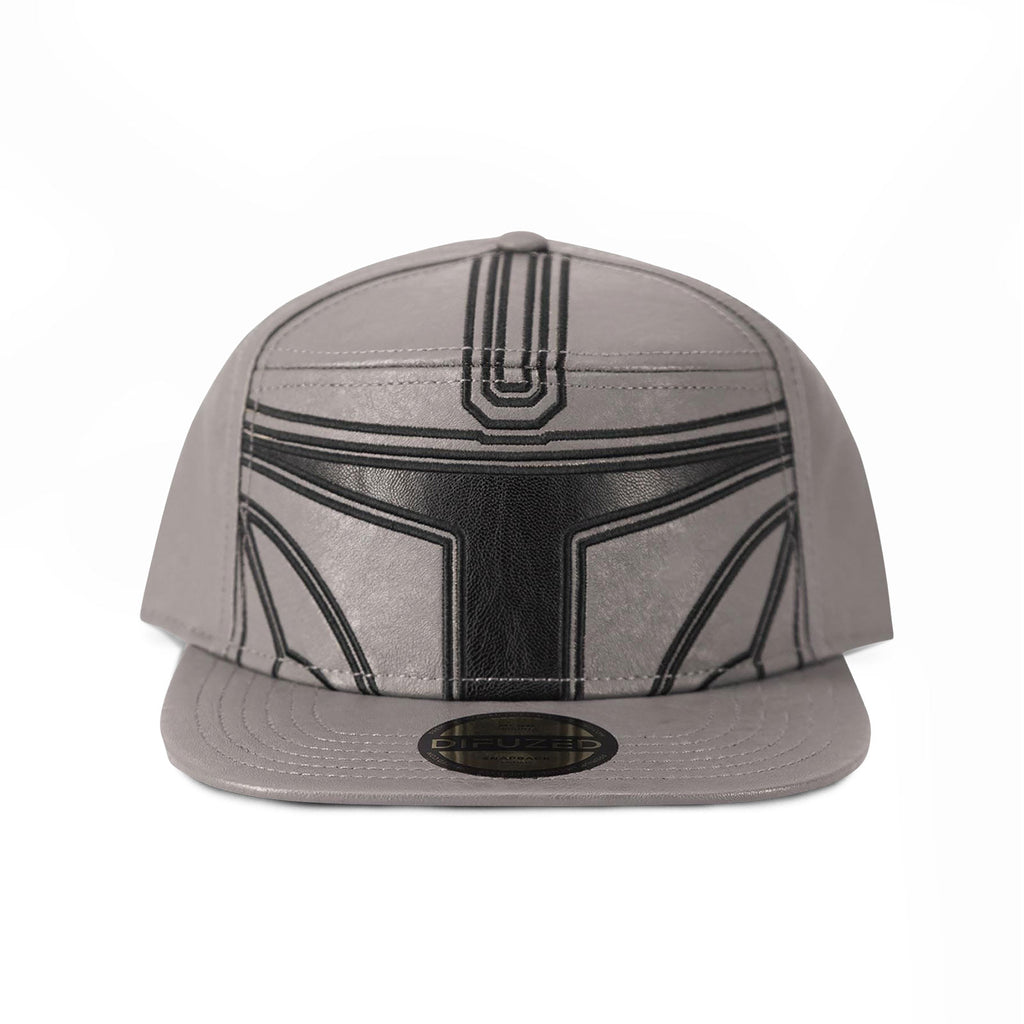 Imagen del producto Star Wars - Gorra Snapback del casco Mandaloriano gris