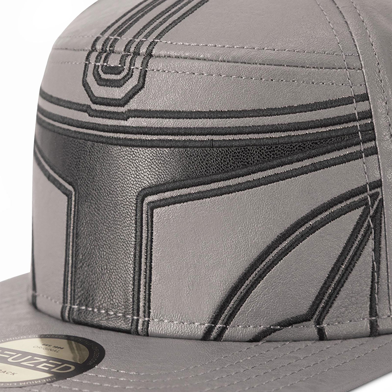 Imagen del producto Star Wars - Gorra Snapback del casco Mandaloriano gris
