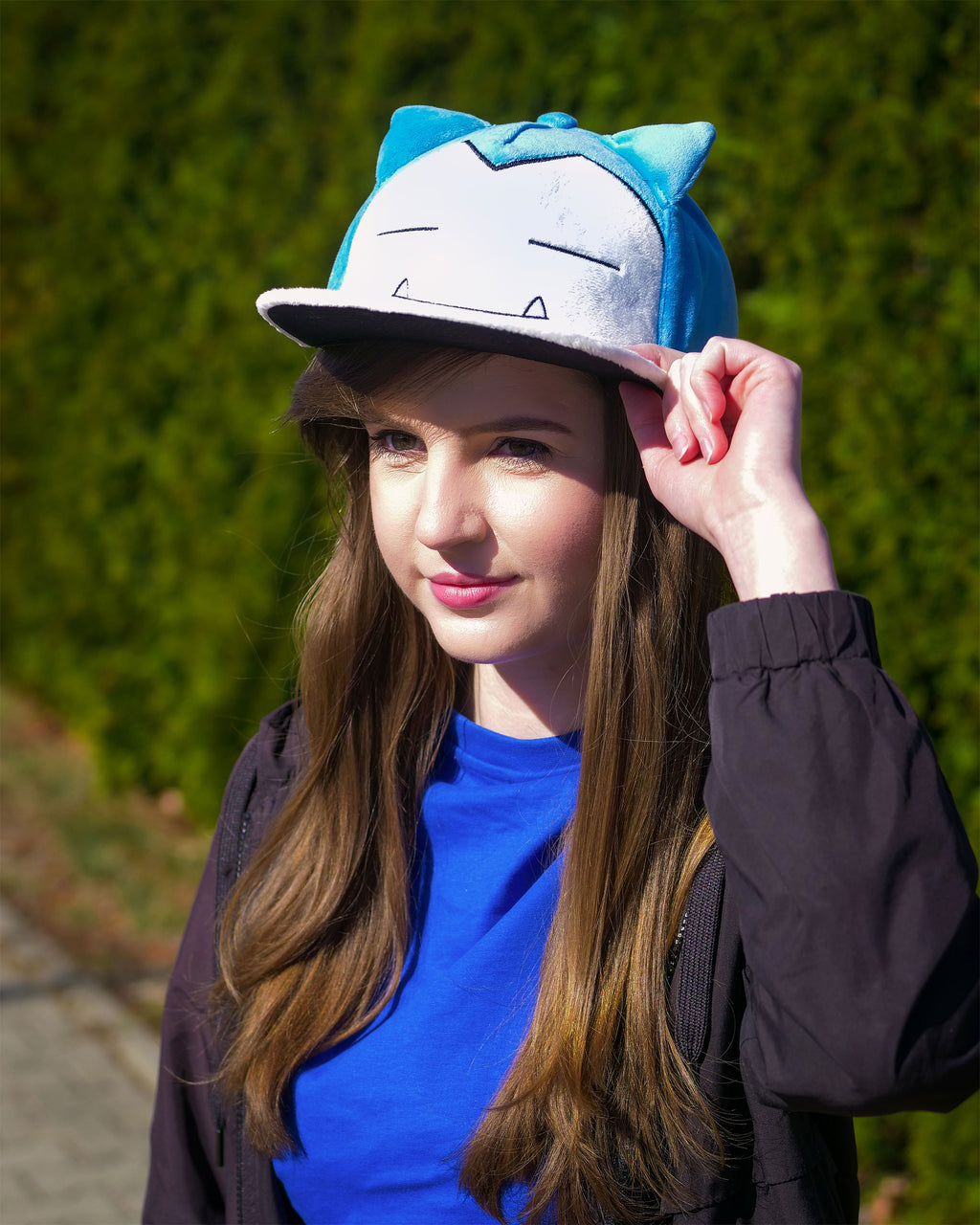 Imagen del producto Pokemon - Gorra Snapback de Peluche Relaxo