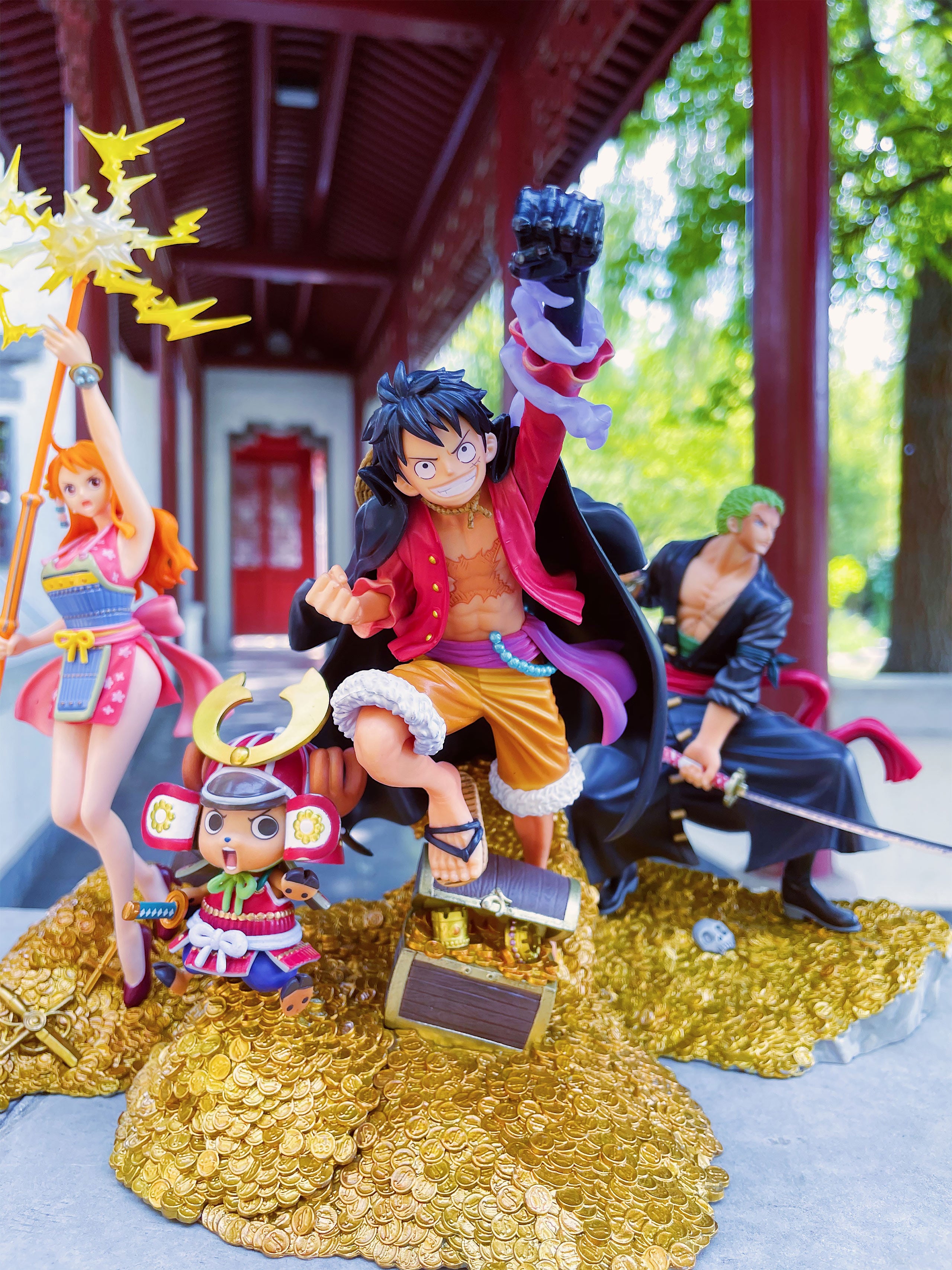 Imagen del producto One Piece - Figura de Luffy con Chopper