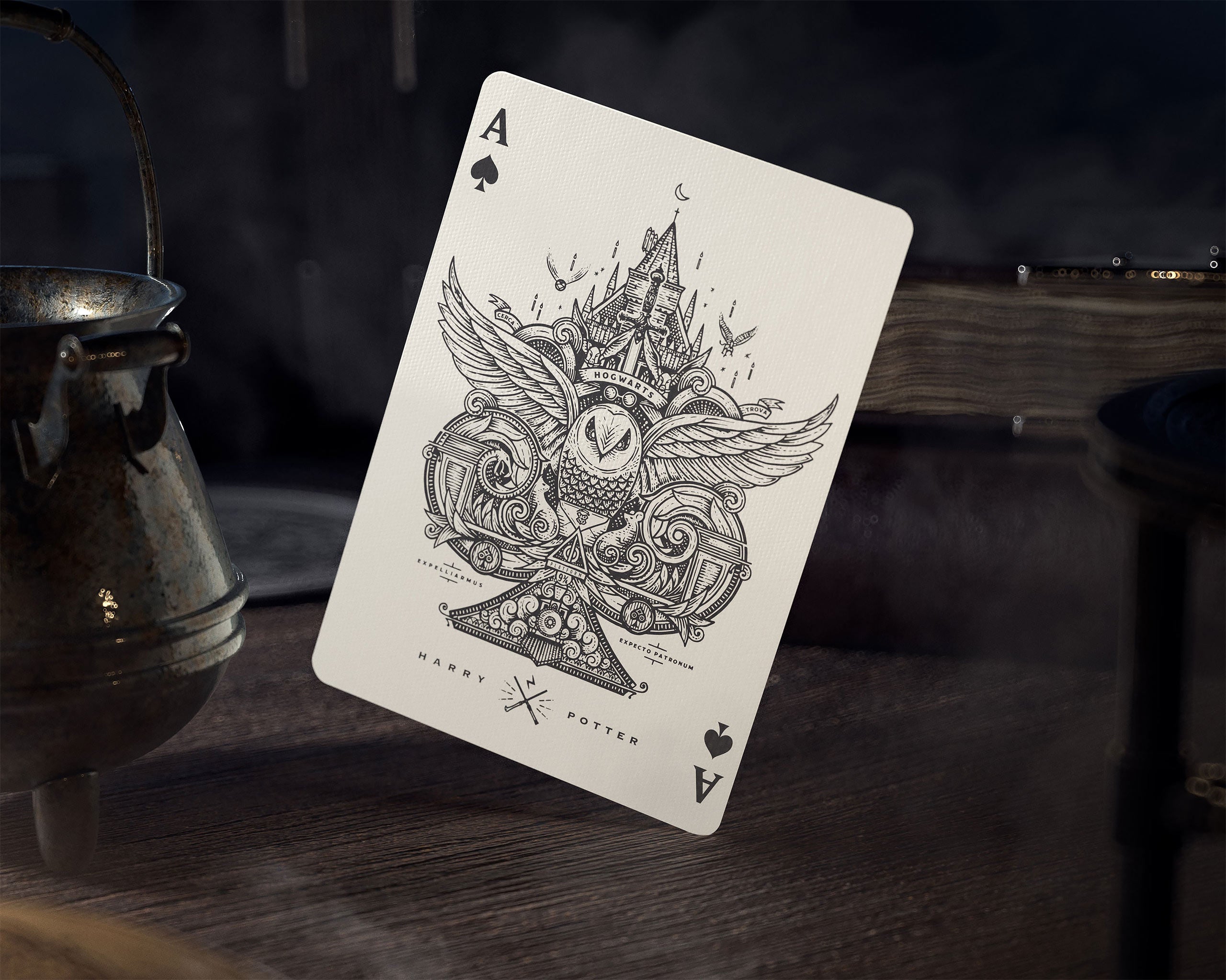 Imagen del producto Harry Potter - Juego de Cartas Gryffindor Edición Deluxe