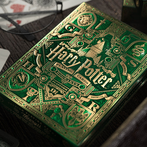 Imagen del producto Harry Potter - Juego de Cartas Deluxe de Slytherin