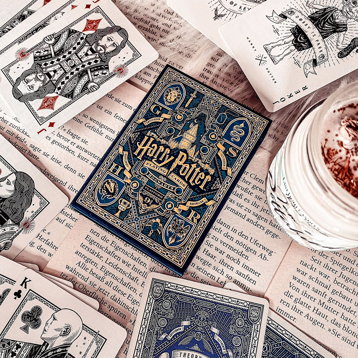 Imagen del producto Harry Potter - Juego de Cartas Ravenclaw Edición Deluxe