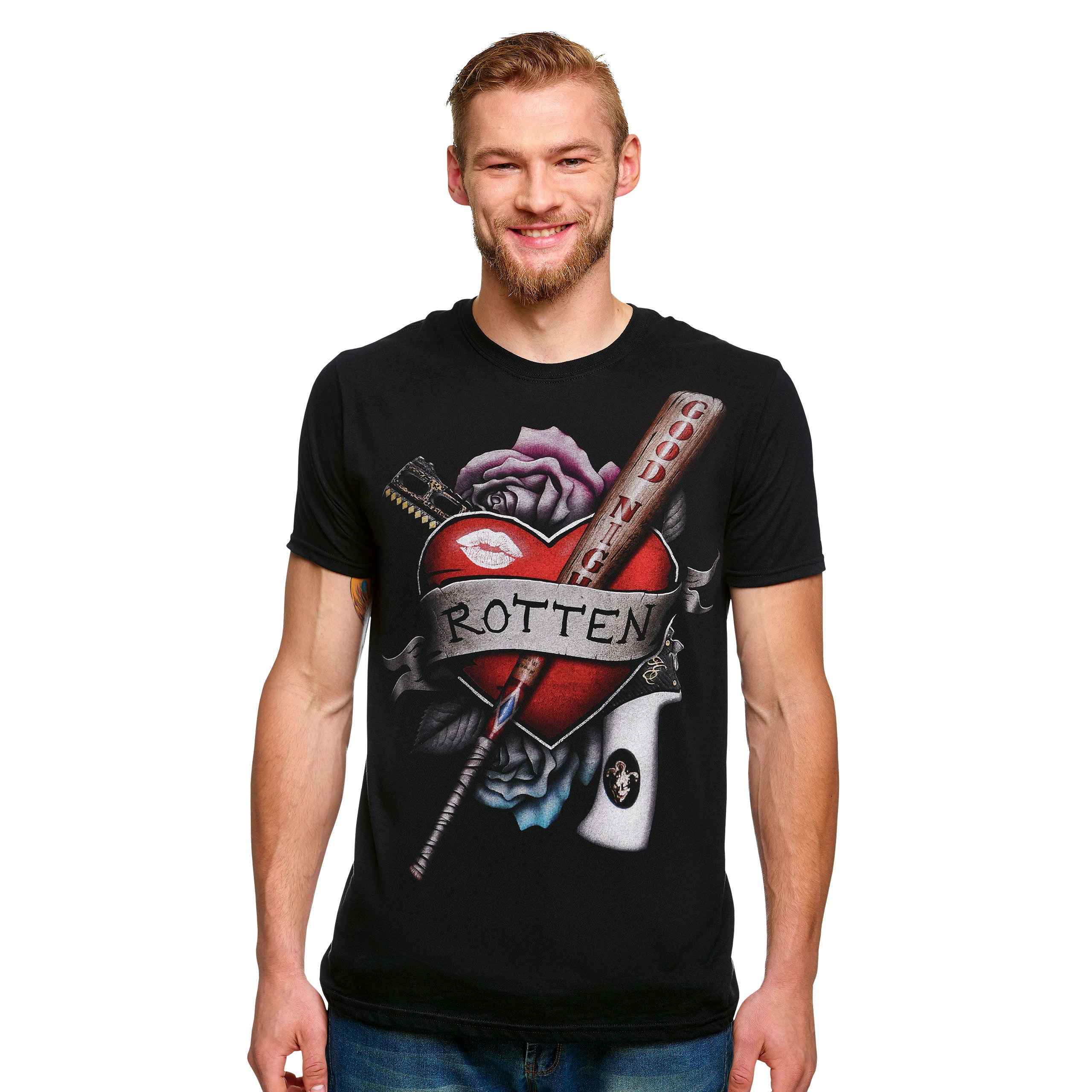 Imagen del producto Harley Quinn - Camiseta Rotten negra