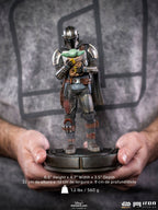 Imagen del producto Mando con Grogu BDS Art Scale Deluxe Statue - Star Wars The Mandalorian