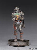 Imagen del producto Mando con Grogu BDS Art Scale Deluxe Statue - Star Wars The Mandalorian