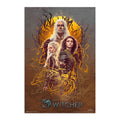 Imagen del producto Witcher - Geralt Yennefer Ciri Maxi Poster