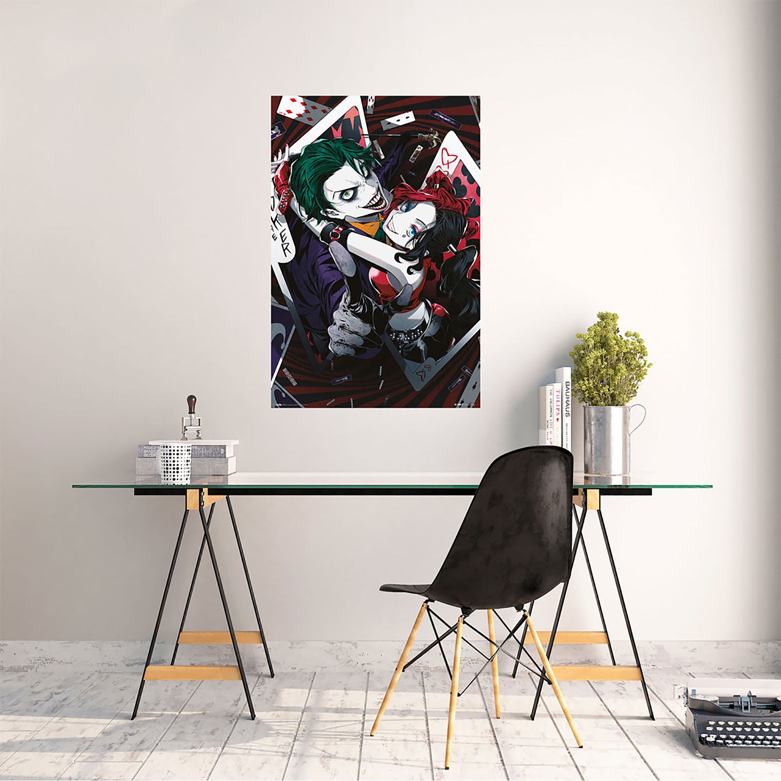 Imagen del producto Harley Quinn y Joker Anime Maxi Poster