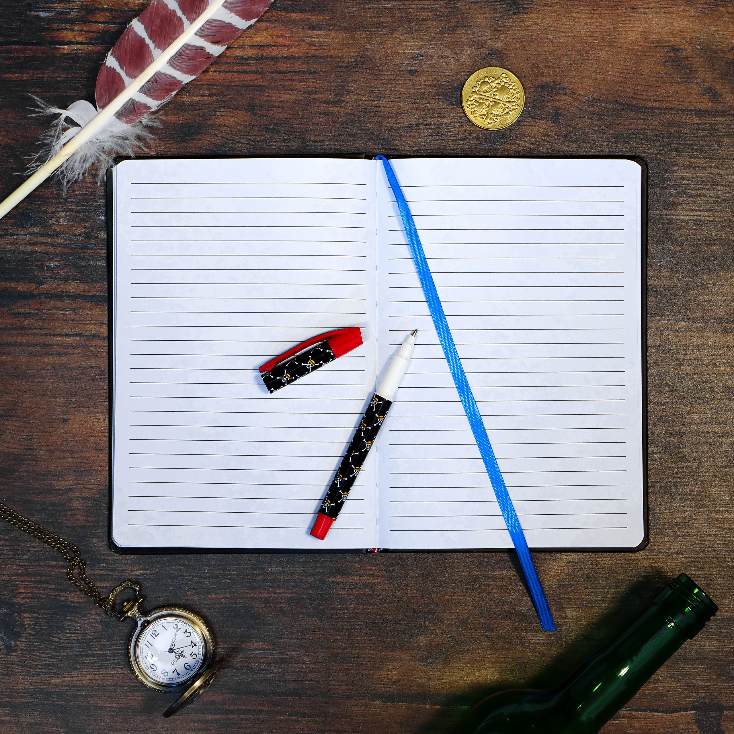 Imagen del producto One Piece - Cuaderno A5 de Ruffy con bolígrafo