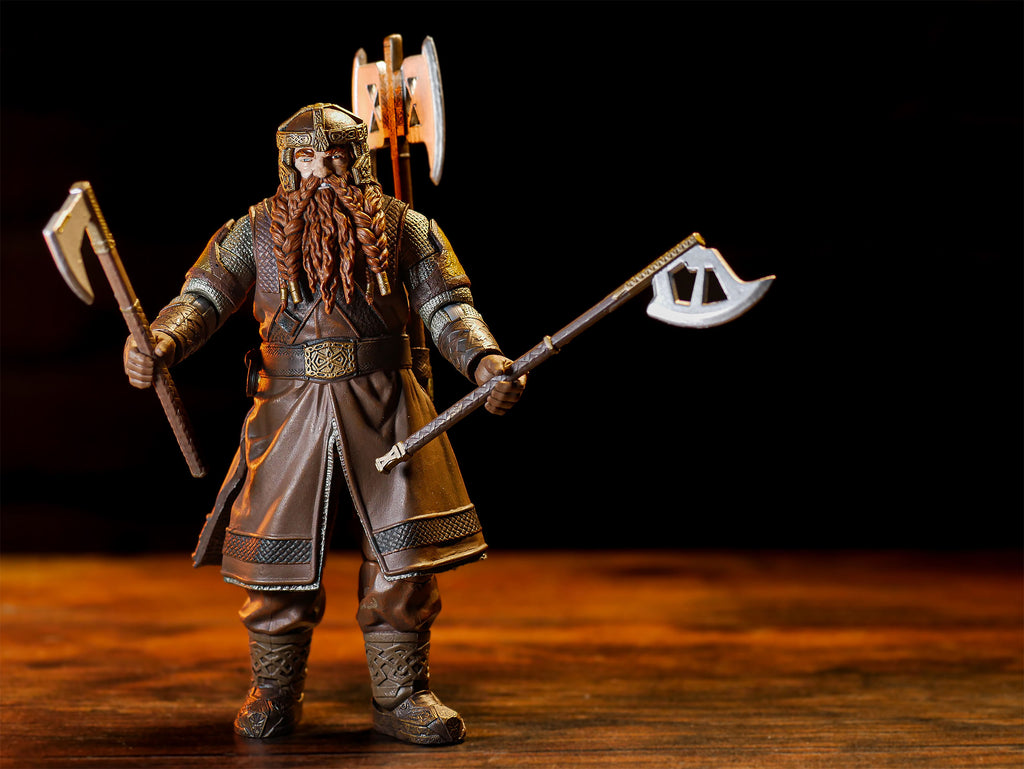 Imagen del producto El Señor de los Anillos - Figura de acción de Gimli 15,7 cm