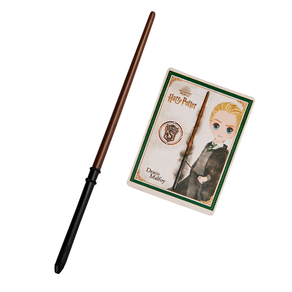 Imagen del producto Harry Potter - Varita de Draco con tarjeta de hechizo