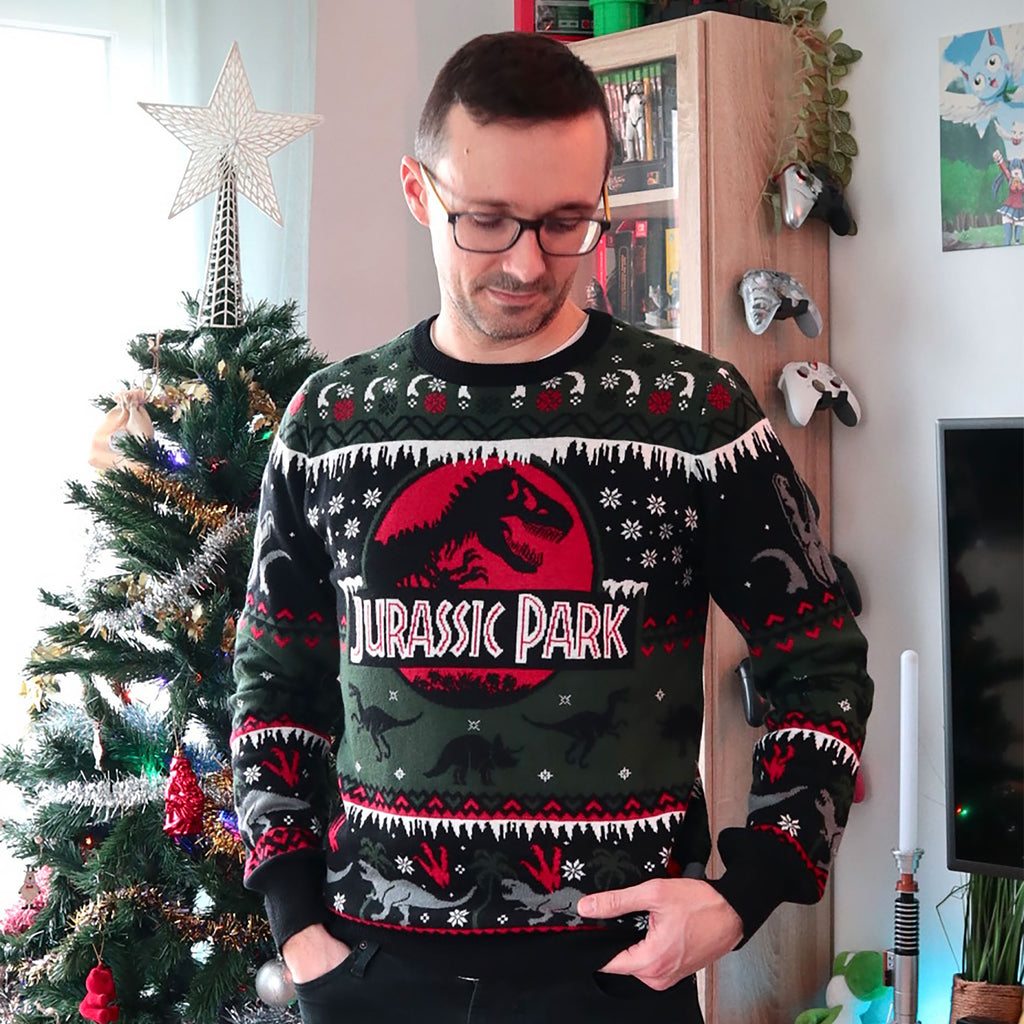 Imagen del producto Jurassic Park - Jersey de Punto con Logo