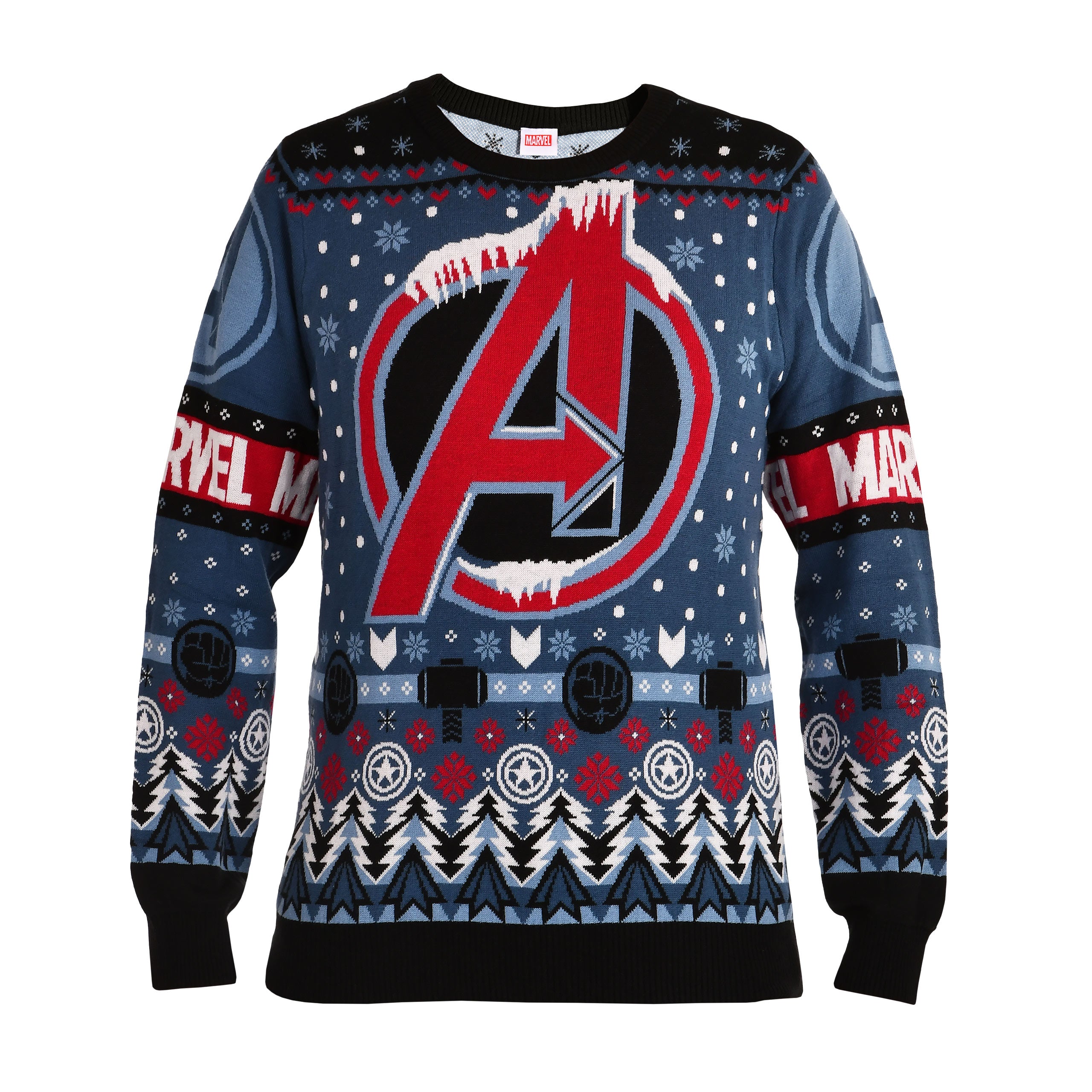 Imagen del producto Avengers - Suéter de punto con logotipo de Frost