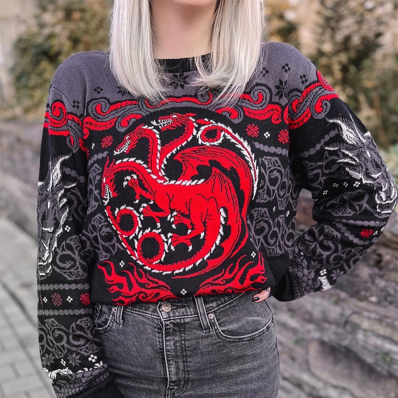 Imagen del producto Game of Thrones - Jersey de punto Targaryen
