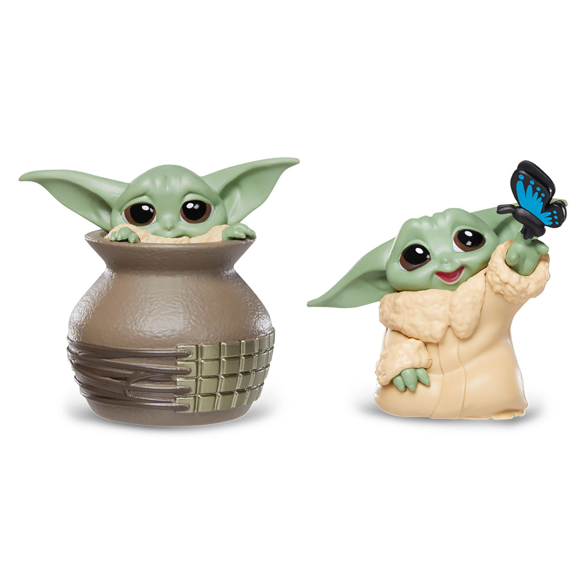 Imagen del producto Set de mini figuras Grogu con mariposa y jarrón - Star Wars The Mandalorian