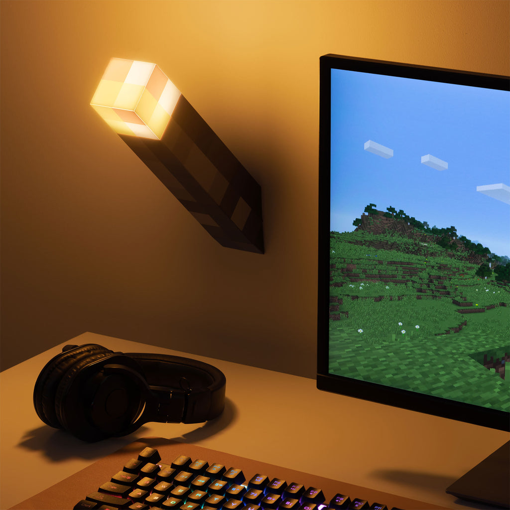 Imagen del producto Minecraft - Lámpara Antorcha 28 cm