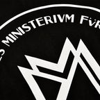 Imagen del producto Camiseta negra del Ministerio Alemán de Magia - Animales fantásticos