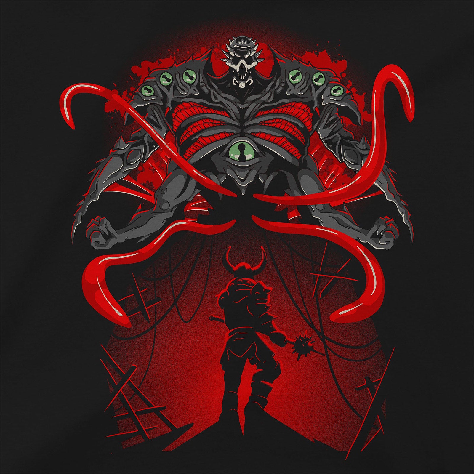 Imagen del producto Path of Exile - La pesadilla de Malachai Camiseta negra