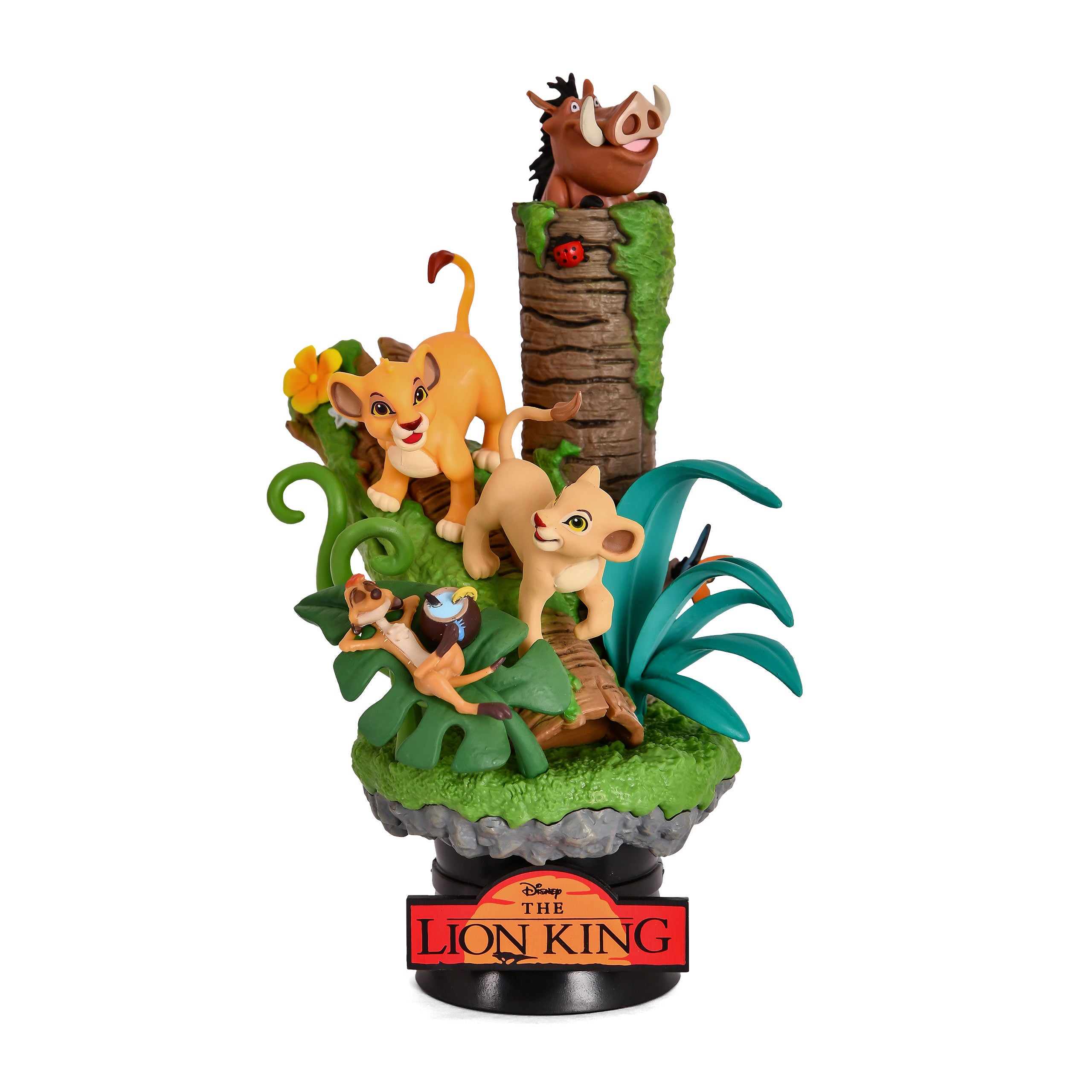 Imagen del producto El Rey León - Diorama de Simba y Nala