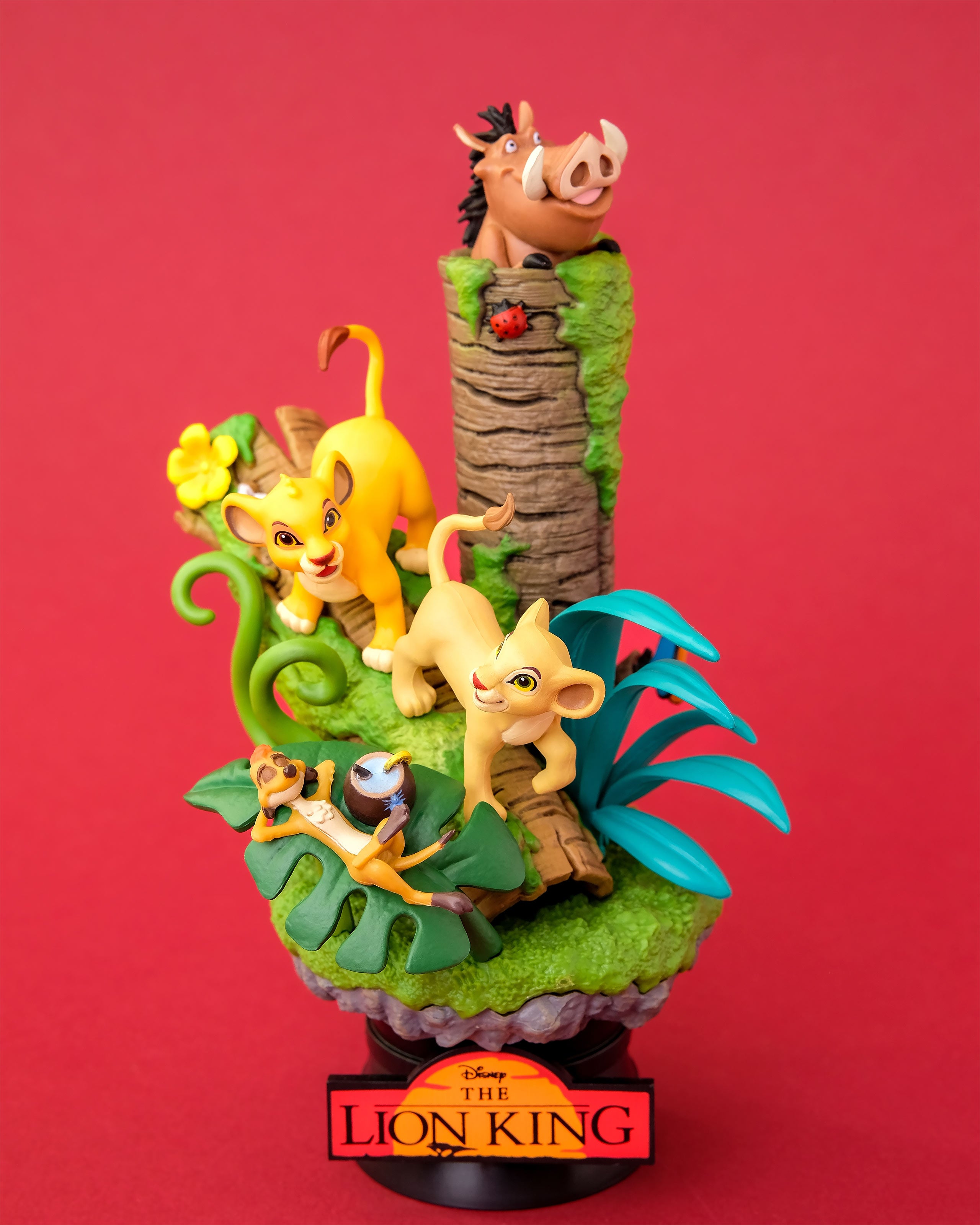 Imagen del producto El Rey León - Diorama de Simba y Nala