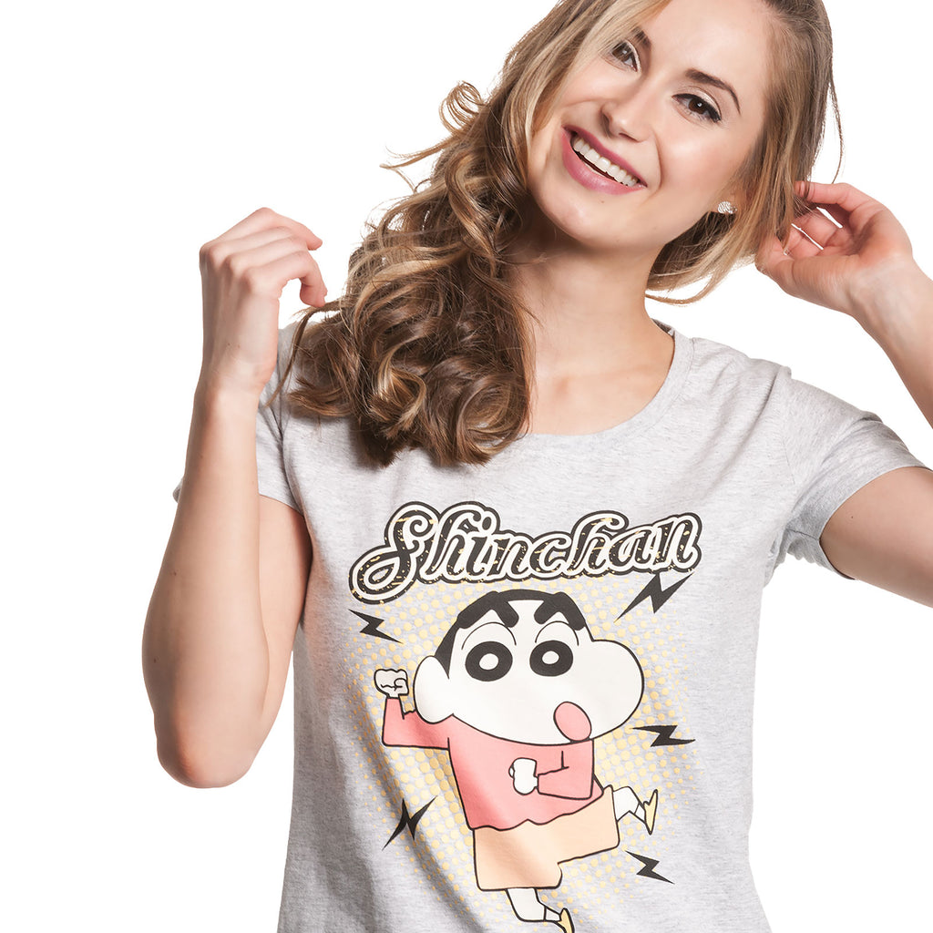 Product image Shin-Chan - Dance Women's T-Shirt Grey