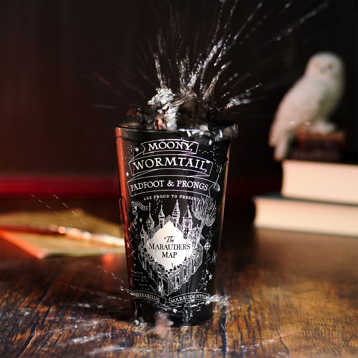 Imagen del producto Harry Potter - Mapa del Merodeador Vaso negro