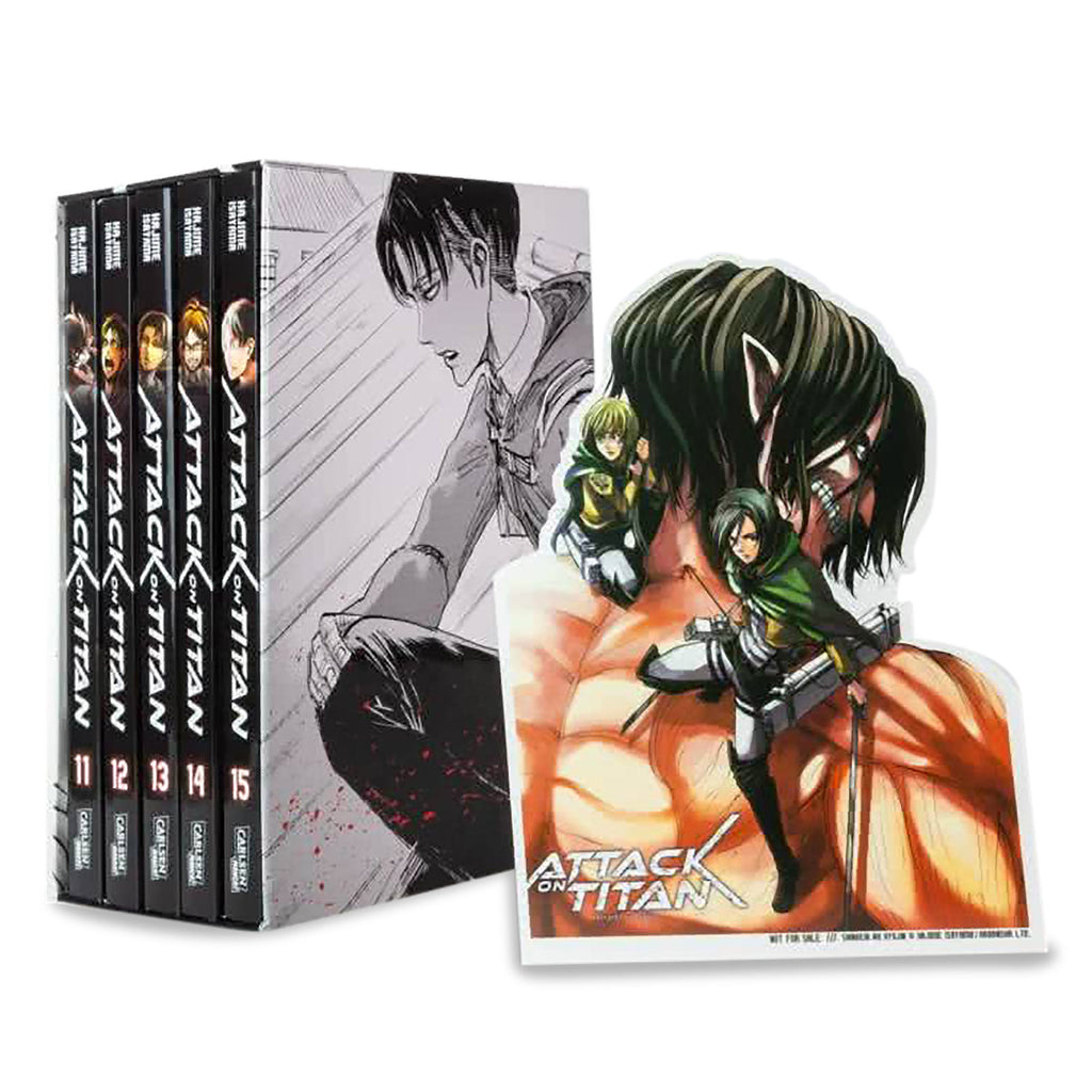 Imagen del producto Attack on Titan - Caja de Coleccionista Volumen 11-15