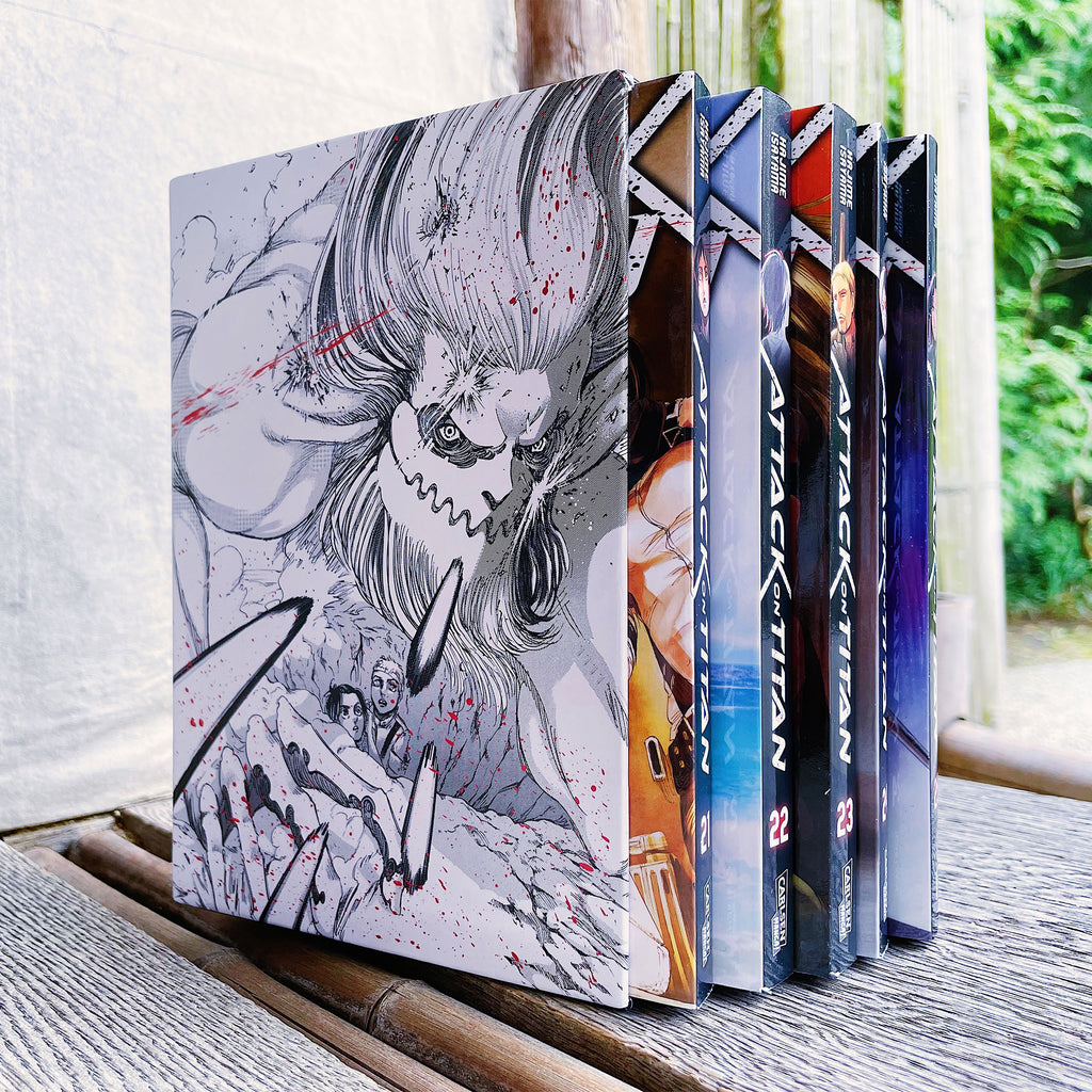 Imagen del producto Attack on Titan - Caja de colección Volumen 21-25