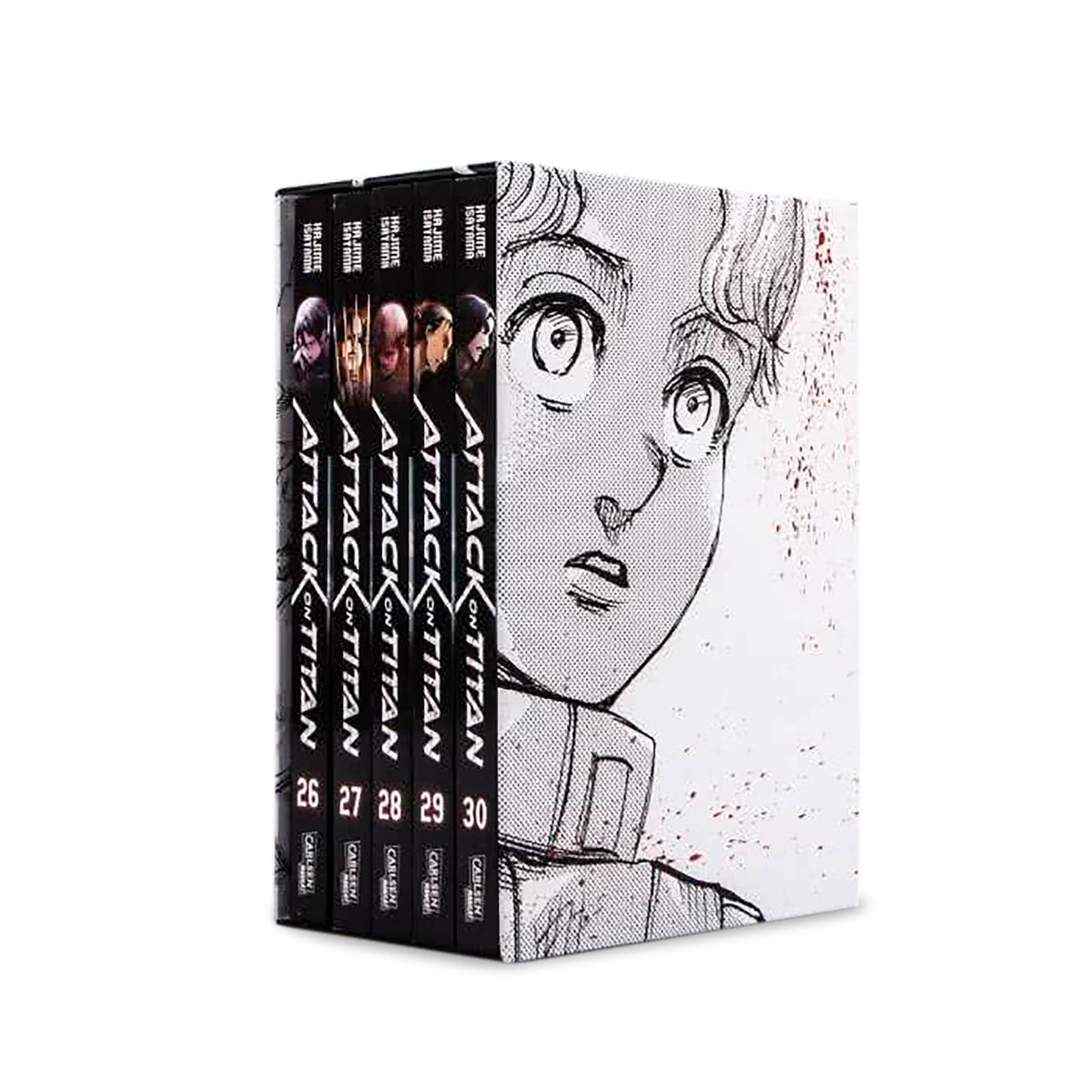 Imagen del producto Attack on Titan - Caja de colección Volumen 26-30