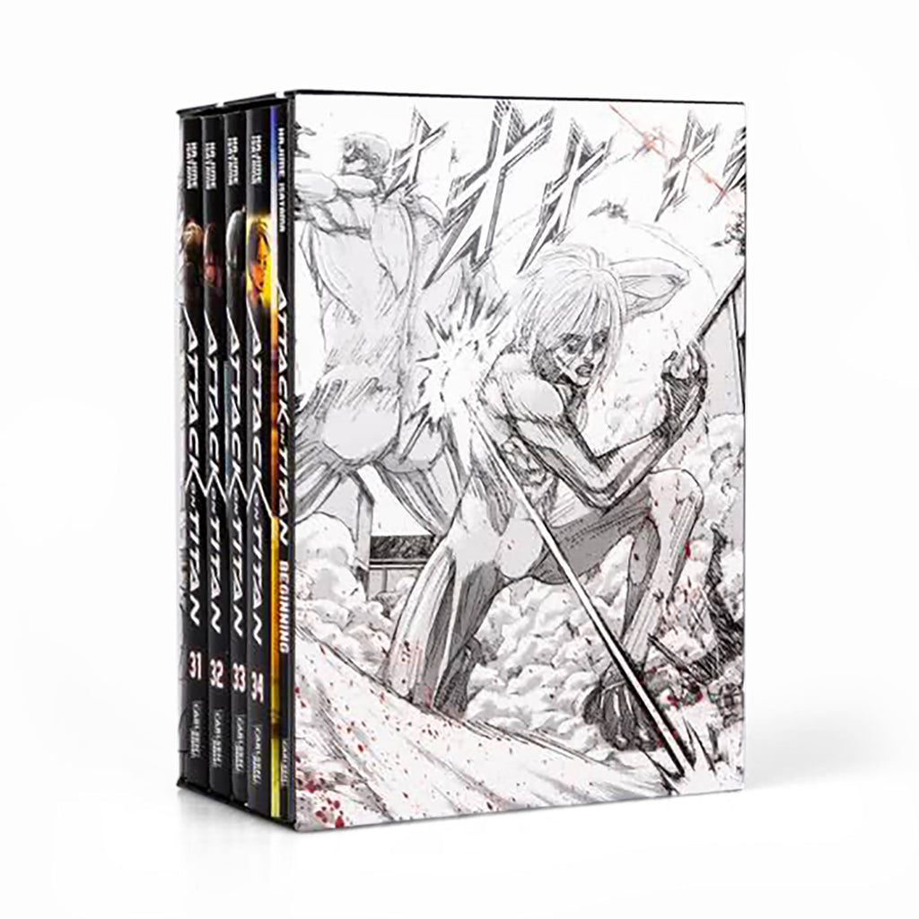 Imagen del producto Attack on Titan - Caja de coleccionista Volumen 31-34