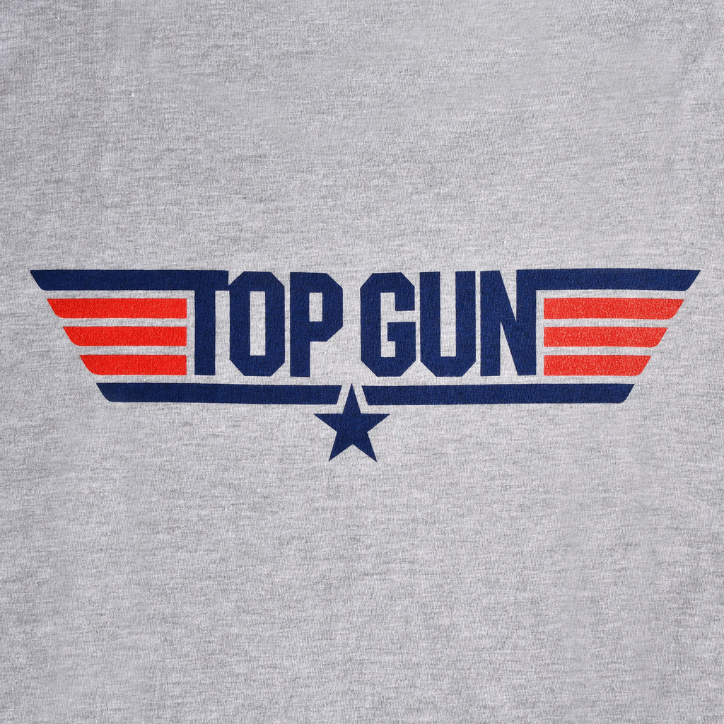Imagen del producto Top Gun - Camiseta con logo gris