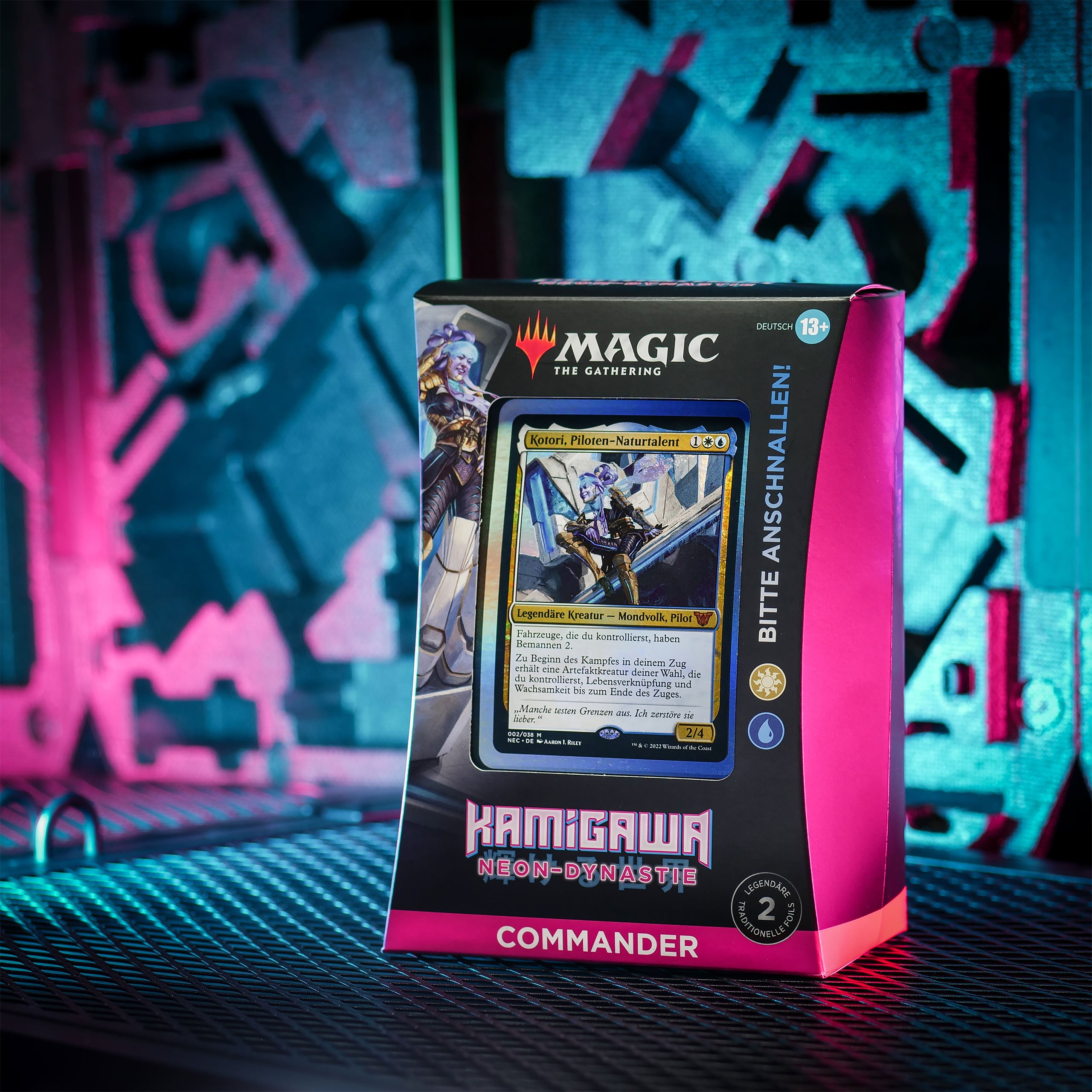 Product image Magic The Gathering - Kamigawa Neon Dynasty Commander Deck Fasten Your Seatbelts!